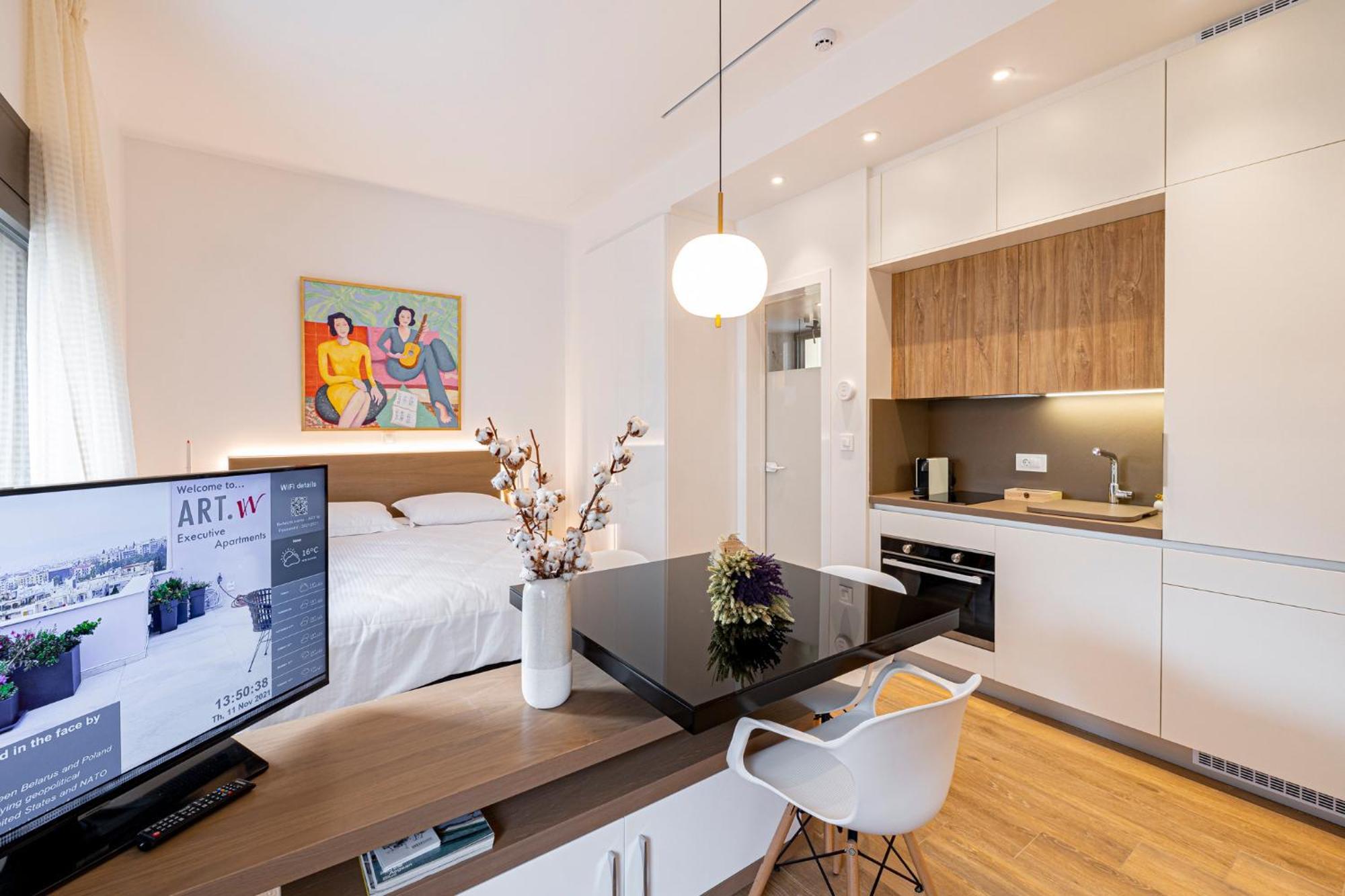 Art-W Executive Apartments เอเธนส์ ภายนอก รูปภาพ