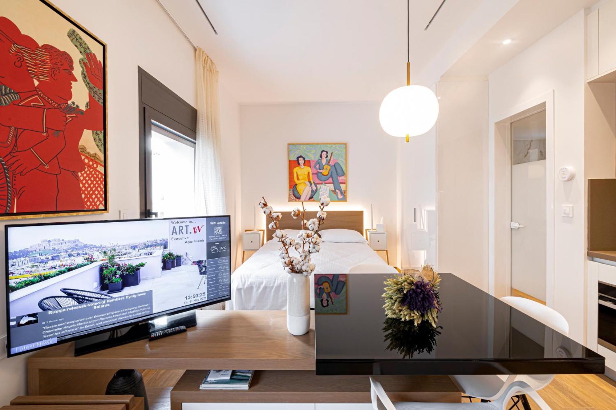 Art-W Executive Apartments เอเธนส์ ภายนอก รูปภาพ